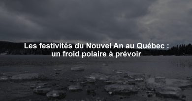 Les festivités du Nouvel An au Québec : un froid polaire à prévoir