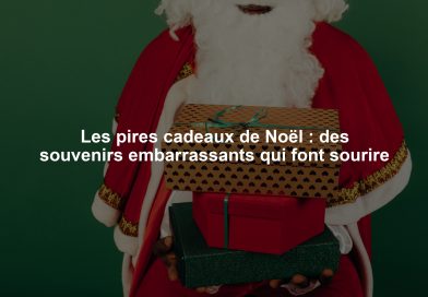 Les pires cadeaux de Noël : des souvenirs embarrassants qui font sourire