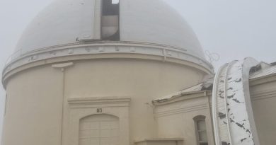 Tempête endommage l'observatoire historique de Lick en Californie