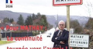 Élections municipales : à Mathay, Louis Deroin candidat à un premier mandat