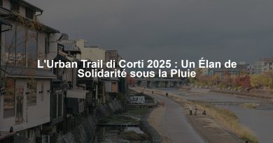 L'Urban Trail di Corti 2025 : Un Élan de Solidarité sous la Pluie