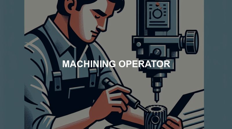MACHINING OPERATOR