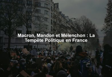 Macron, Mandon et Mélenchon : La Tempête Politique en France