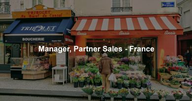 Manager, Partner Sales - France