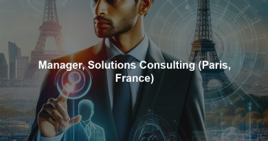 Manager, Solutions Consulting (Paris, France)