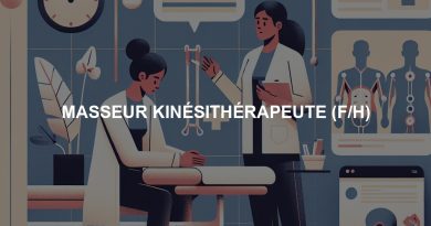 MASSEUR KINÉSITHÉRAPEUTE (F/H)