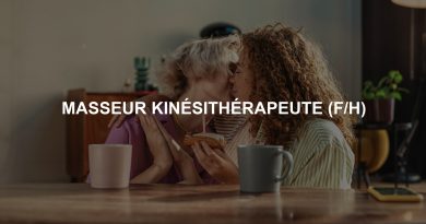 MASSEUR KINÉSITHÉRAPEUTE (F/H)