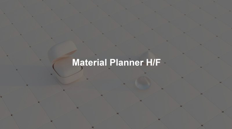 Material Planner H/F