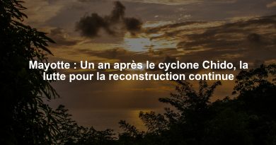 Mayotte : Un an après le cyclone Chido, la lutte pour la reconstruction continue