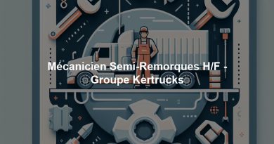 Mécanicien Semi-Remorques H/F - Groupe Kertrucks