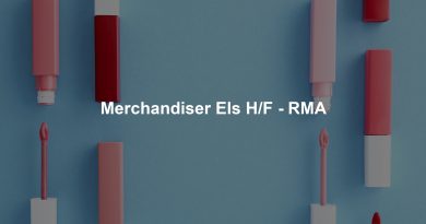Merchandiser Els H/F - RMA