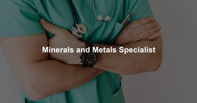 Minerals and Metals Specialist