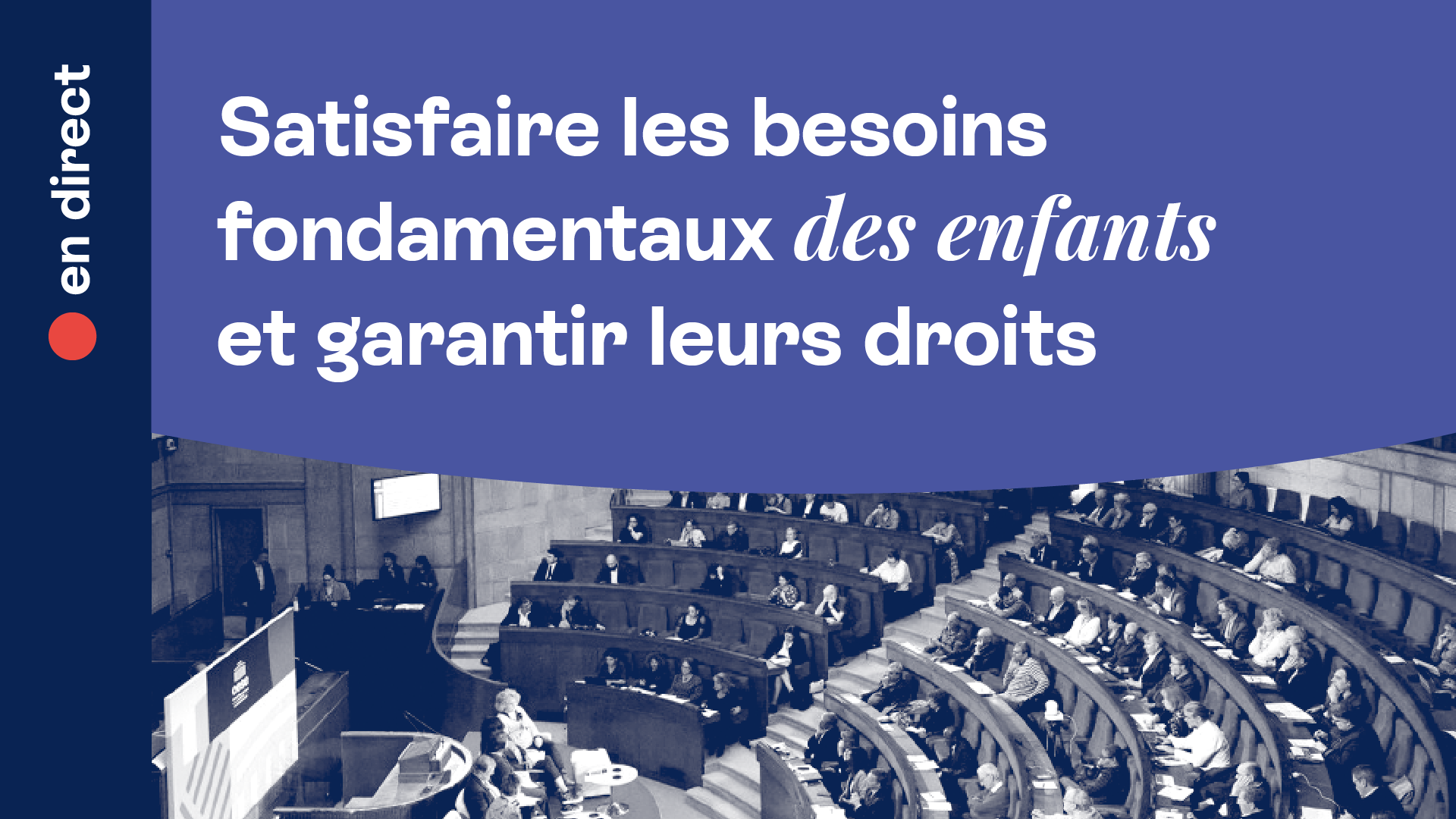 Répondre aux besoins fondamentaux des enfants et garantir leurs droits : le CESE explique.