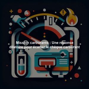 Mission carburants : Une réponse dilatoire pour écarter le chèque carburant