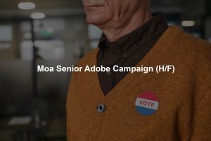 Moa Senior Adobe Campaign (H/F)