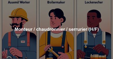 Monteur / chaudronnier / serrurier (H/F)