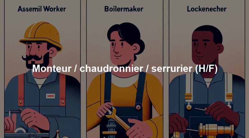 Monteur / chaudronnier / serrurier (H/F)