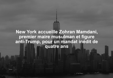 New York accueille Zohran Mamdani, premier maire musulman et figure anti-Trump, pour un mandat inédit de quatre ans