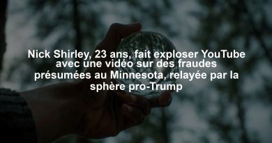 Nick Shirley, 23 ans, fait exploser YouTube avec une vidéo sur des fraudes présumées au Minnesota, relayée par la sphère pro-Trump