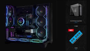 Pénurie de mémoire : un constructeur lance des PC Gaming sans RAM - GinjFo