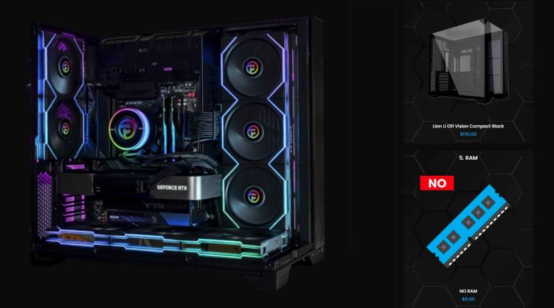 Pénurie de mémoire : un constructeur lance des PC Gaming sans RAM - GinjFo