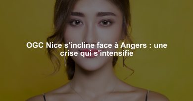 OGC Nice s'incline face à Angers : une crise qui s'intensifie