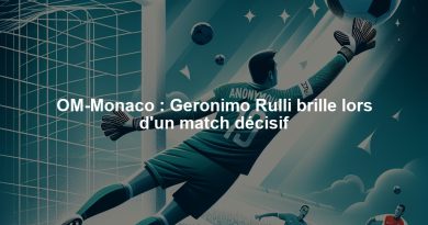 OM-Monaco : Geronimo Rulli brille lors d'un match décisif
