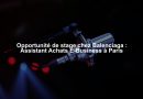 Opportunité de stage chez Balenciaga : Assistant Achats E-Business à Paris Opportunité de stage chez Balenciaga : Assistant Achats E-Business à Paris