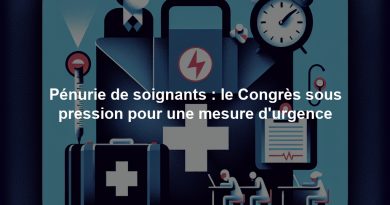 Pénurie de soignants : le Congrès sous pression pour une mesure d'urgence