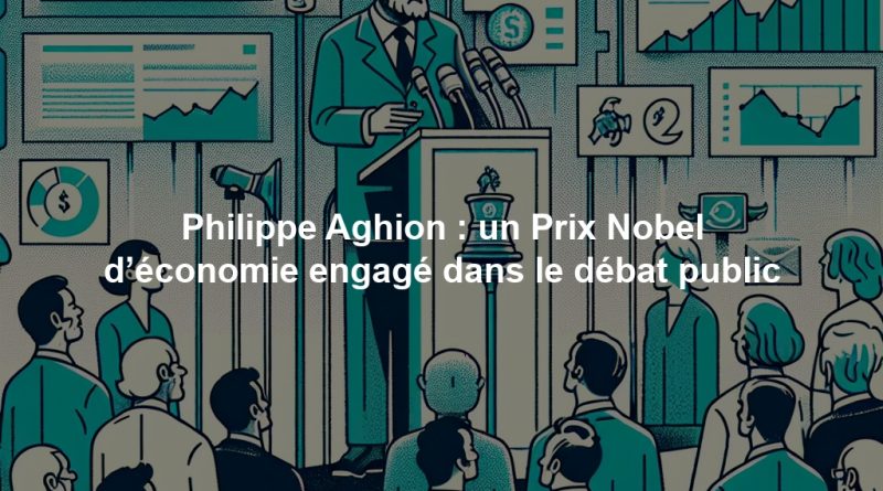 Philippe Aghion : un Prix Nobel d’économie engagé dans le débat public