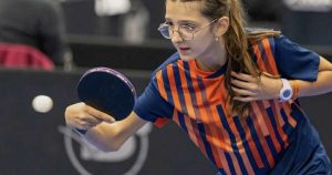 Mittelhausbergen : Avelina Dirment-Nunez, jeune pongiste prometteuse