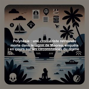 Polynésie : une croisiériste retrouvée morte dans le lagon de Moorea, enquête en cours sur les circonstances du drame