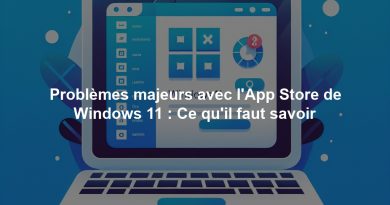 Problèmes majeurs avec l'App Store de Windows 11 : Ce qu'il faut savoir