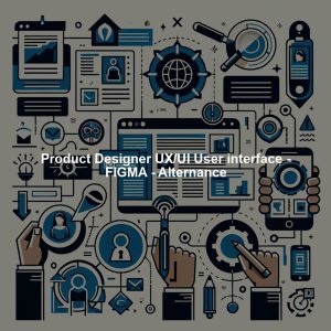 Product Designer UX/UI User interface - FIGMA - Alternance