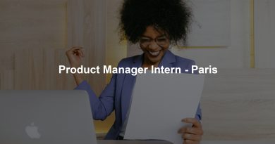 Product Manager Intern - Paris