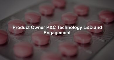 Product Owner P&C Technology L&D and Engagement