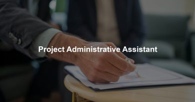 Project Administrative Assistant