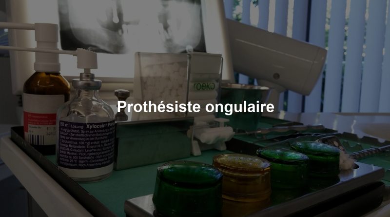 Prothésiste ongulaire