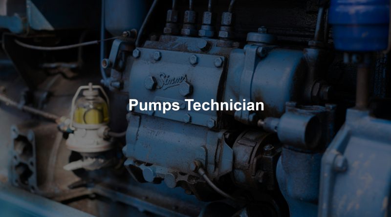 Pumps Technician