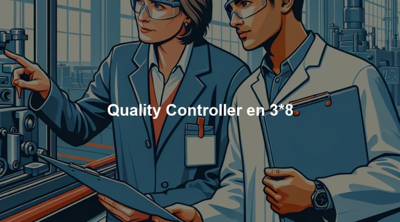 Quality Controller en 3*8