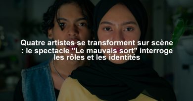 Quatre artistes se transforment sur scène : le spectacle "Le mauvais sort" interroge les rôles et les identités