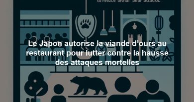Le Japon autorise la viande d’ours au restaurant pour lutter contre la hausse des attaques mortelles