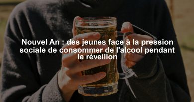 Nouvel An : des jeunes face à la pression sociale de consommer de l'alcool pendant le réveillon