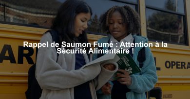 Rappel de Saumon Fumé : Attention à la Sécurité Alimentaire !