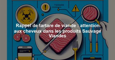 Rappel de tartare de viande : attention aux cheveux dans les produits Sauvage Viandes