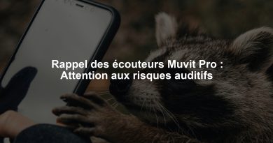 Rappel des écouteurs Muvit Pro : Attention aux risques auditifs