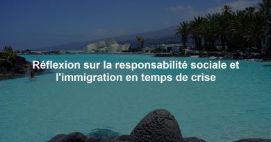 Réflexion sur la responsabilité sociale et l'immigration en temps de crise