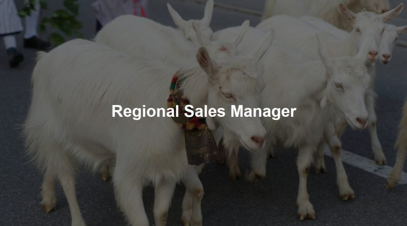 Regional Sales Manager