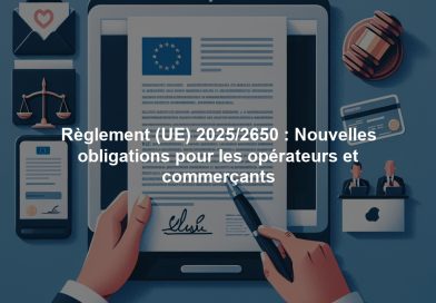 Règlement (UE) 2025/2650 : Nouvelles obligations pour les opérateurs et commerçants