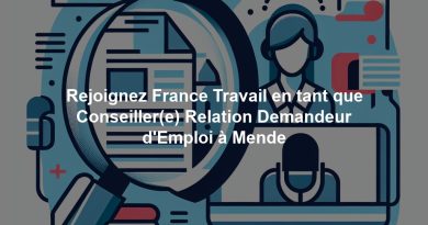 Rejoignez France Travail en tant que Conseiller(e) Relation Demandeur d'Emploi à Mende